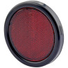 Odblask czerwony fi95mm, ze śrubą Hella 4082300196870