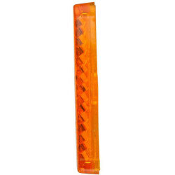 Odblask pomarańczowy prostokątny 40x180mm z otworami Hella 4082300196771