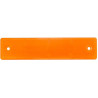 Odblask pomarańczowy prostokątny 40x180mm z otworami Hella 4082300196771