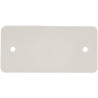 Odblask czerwony prostokątny 44x94mm z otworami Hella 4082300171600