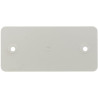 Odblask biały prostokątny 44x94mm z otworami Hella 4082300171365