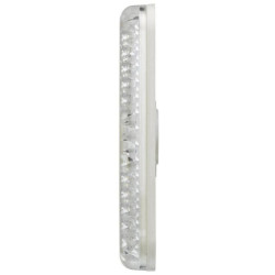 Odblask biały prostokątny 44x94mm z otworami Hella 4082300171365