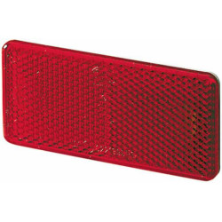 Odblask czerwony prostokątny 44x94mm Hella 4082300171853