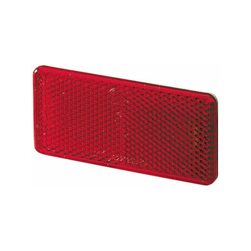 Odblask czerwony prostokątny 44x94mm Hella 4082300171853