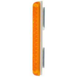 Odblask pomarańczowy prostokątny 44x94mm Hella