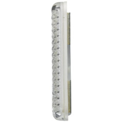 Odblask biały prostokątny 44x94mm Hella 4082300196894