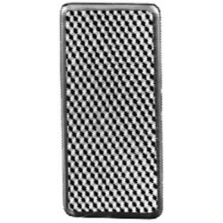 Odblask pomarańczowy prostokątny 44x94mm z otworami Hella 4082300196900