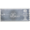Odblask biały prostokątny 31x70mm Hella 4082300171846