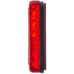 Odblask czerwony prostokątny 27x92mm Hella 6416386910309