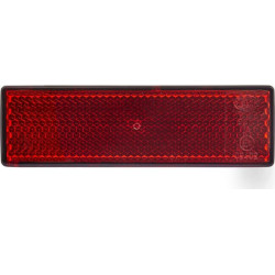 Odblask czerwony prostokątny 27x92mm Hella 6416386910309