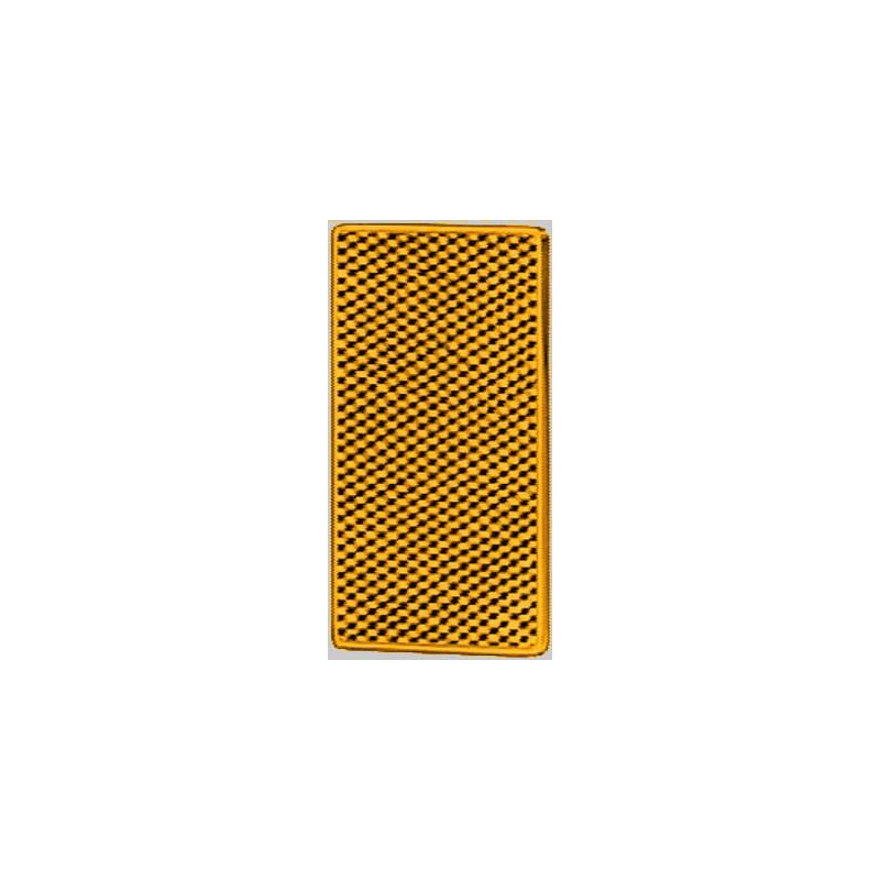 Odblask pomarańczowy prostokątny 55x105mm Hella 4082300196924