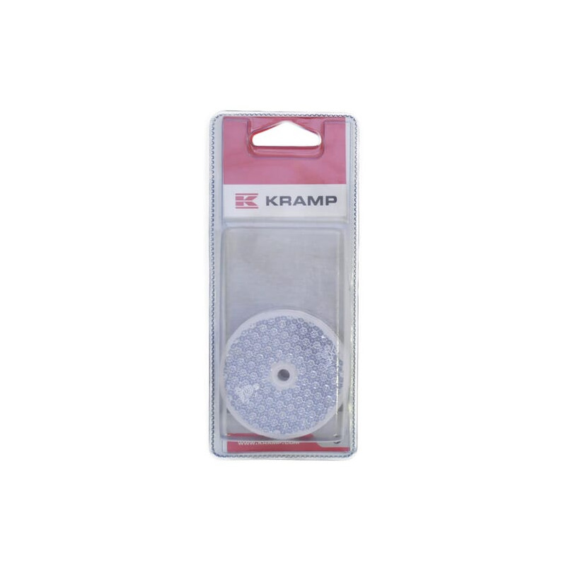 Odblask biały fi60 (2 szt.) Kramp 8716106194759