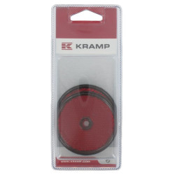 Odblask czerwony fi60mm (2 szt.) Kramp 8716106126132