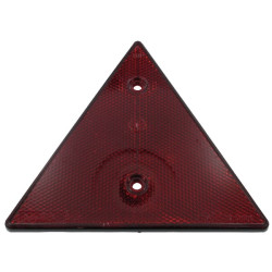 Odblask czerwony trójkątny 190/190mm Kramp 8716106125883