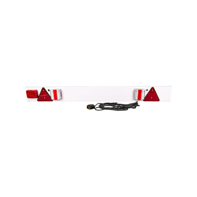Belka z lampami 1370mm LED z trójkątem odblaskowym 6m Kramp 8719607110204