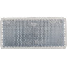 Odblask biały prostokątny 44x94mm przyklejany Kramp 8719607096317