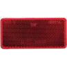 Odblask czerwony prostokątny 44x94mm przyklejany Kramp 8719607096294