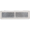 Odblask biały prostokątny 20x39mm przyklejany Kramp 8719607096287