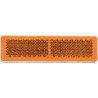 Odblask pomarańczowy prostokątny 20x69mm przyklejany Kramp 8719607096270
