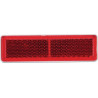 Odblask czerwony prostokątny 20x69mm przyklejany Kramp 8719607096263