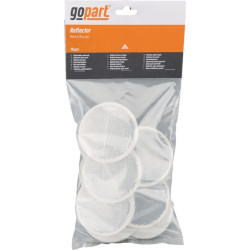 Odblask biały fi75 ze śrubą Kramp 8719607096164