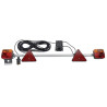 Belka z lampami 1000-1600mm z trójkątem odblaskowym 12m Kramp 8716106031054