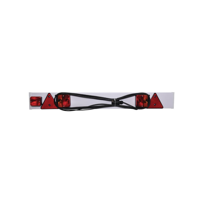 Belka z lampami 1215mm z trójkątem odblaskowym i światłem przeciwmgielnym EU 12m Kramp 8716106075584