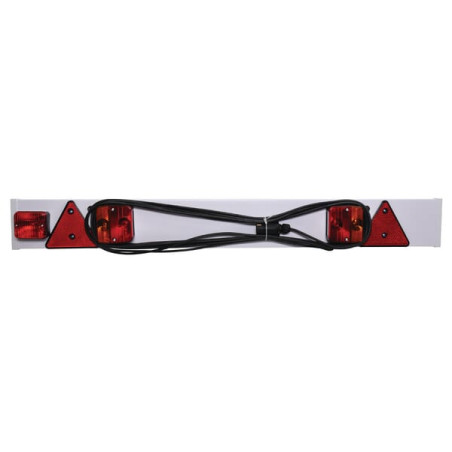 Belka z lampami 1215mm z trójkątem odblaskowym i światłem przeciwmgielnym EU 12m Kramp 8716106075584