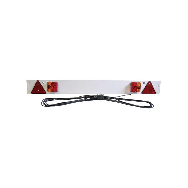 Belka z lampami 1370mm z trójkątem odblaskowym 12m Kramp 8716106061853