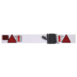 Belka z lampami 1215mm LED z trójkątem odblaskowym i światłem przeciwmgielnym EU 12m Kramp 8716106080069