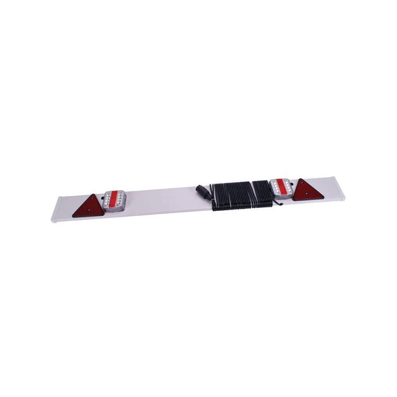 Belka z lampami 1370mm LED z trójkątem odblaskowym 12m Kramp 8716106080083
