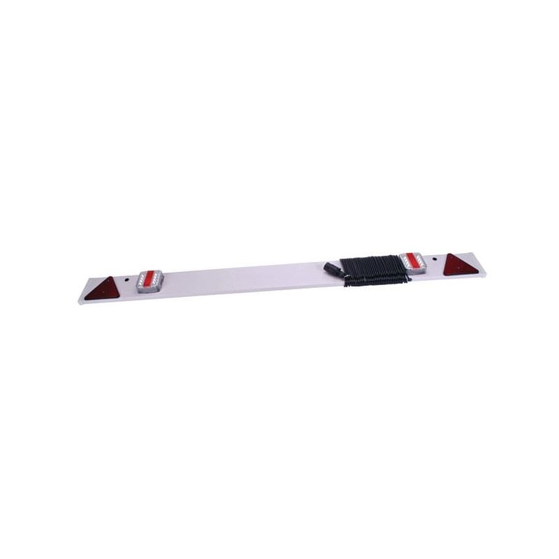 Belka z lampami 1680mm LED z trójkątem odblaskowym 12m Kramp 8716106080090