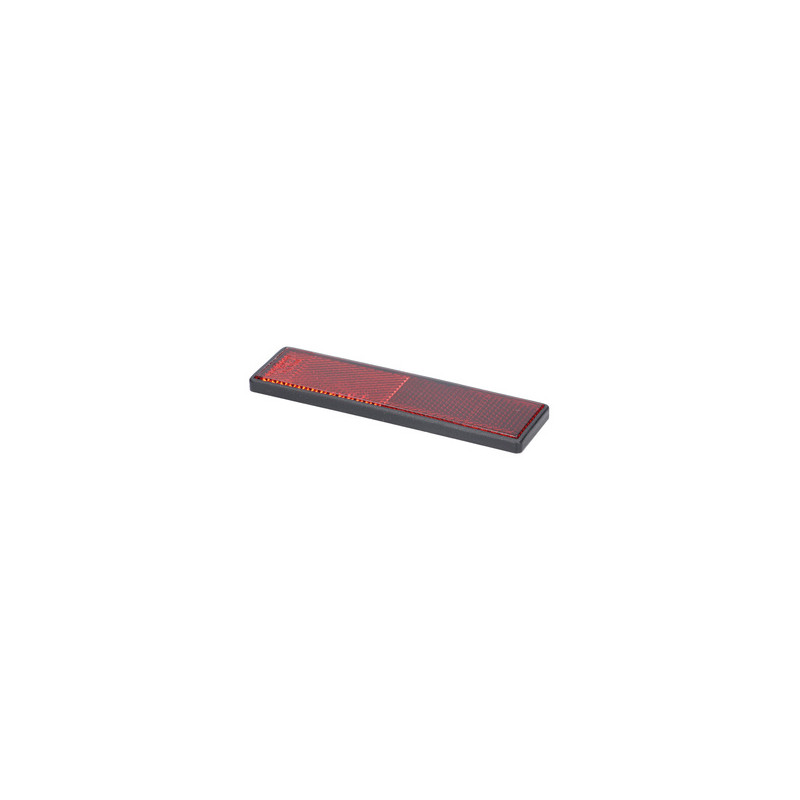 Odblask czerwony prostokątny 33x122mm Fendt 23-X830190062010