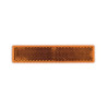 Odblask pomarańczowy prostokątny 24x105mm przyklejany