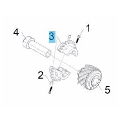 Hassia 4552705 Połów.koła zęb. Z20/10 b35,5 Lemken