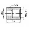 Złącze GW fi5 M10x1,0 SW14, L-15mm