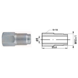 Złącze GZ przewodu hamulcowego (10 szt.) (dł.: 23mm, M10x1) 