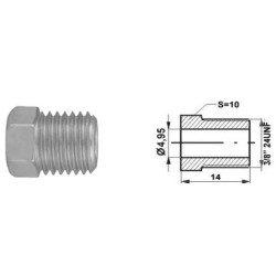 Złącze GZ przewodu hamulcowego (10 szt.)