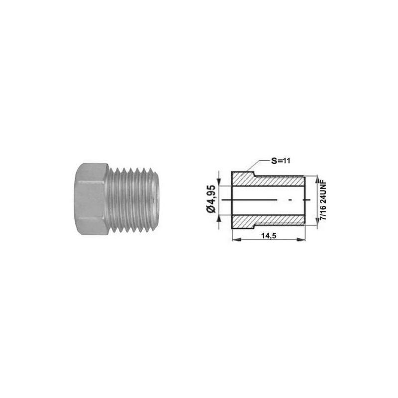 Złącze GZ 7/16 SW stożek 4,75mm (10 szt.)