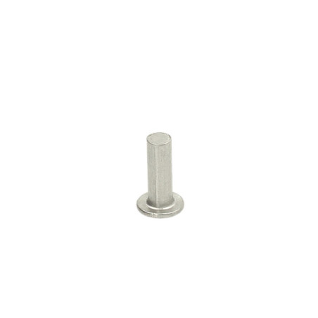 Nity okładziny aluminiowy pełny (6mmx19mm, opak. 100szt.) aluminiowy pełny 