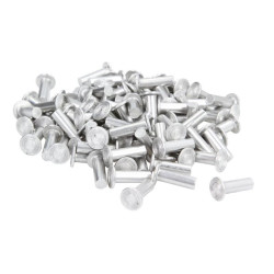 Nity okładziny aluminiowy pełny (6mmx20mm, opak. 100szt.) aluminiowy pełny 