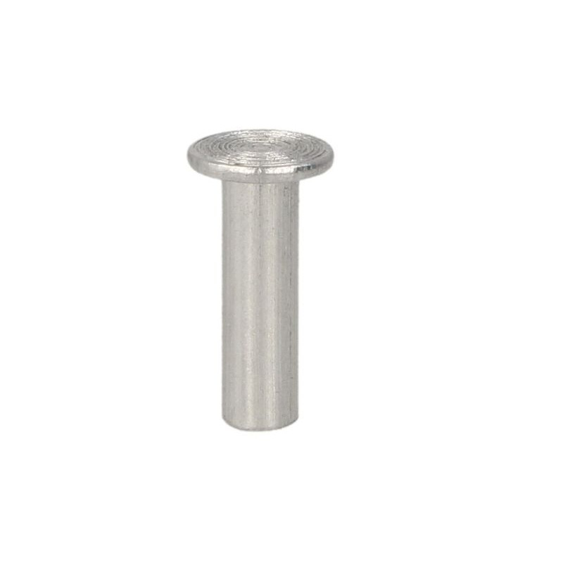 Nity okładziny aluminiowy pełny (6mmx22mm, opak. 100szt.) aluminiowy pełny 