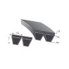 Pasek klinowy 17x3814mm Ld Optibelt 2HB-17x3814