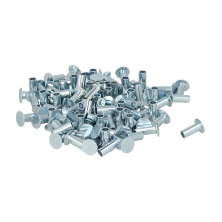 Nity okładziny stalowy rurkowy (6,35mmx14,3mm, opak. 100szt.) stalowy rurkowy 