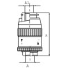 Zawór dławiący baryłkowy FBMB S-08-D 1/2" BSP