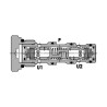 Rozdzielacz przepływu 3/8 "x3/8" 10-20 l/min