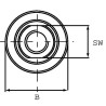 Zawór dławiąco-zwrotny FPUM S-12-D-3/4"