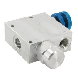 Zawór regulacji przepływu 3-drożny 1/2" 50-90 l/min