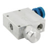Zawór regulacji przepływu 3-drożny 1/2" 50-90 l/min