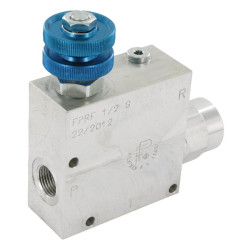 Zawór regulacji przepływu 3-drożny 1/2" 50-90 l/min